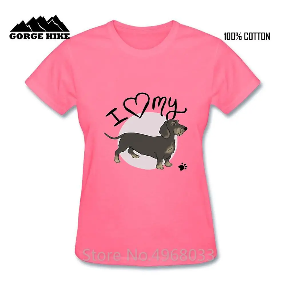 Женская летняя футболка с надписью I Love My Wire и Women из 100% хлопка классические модные