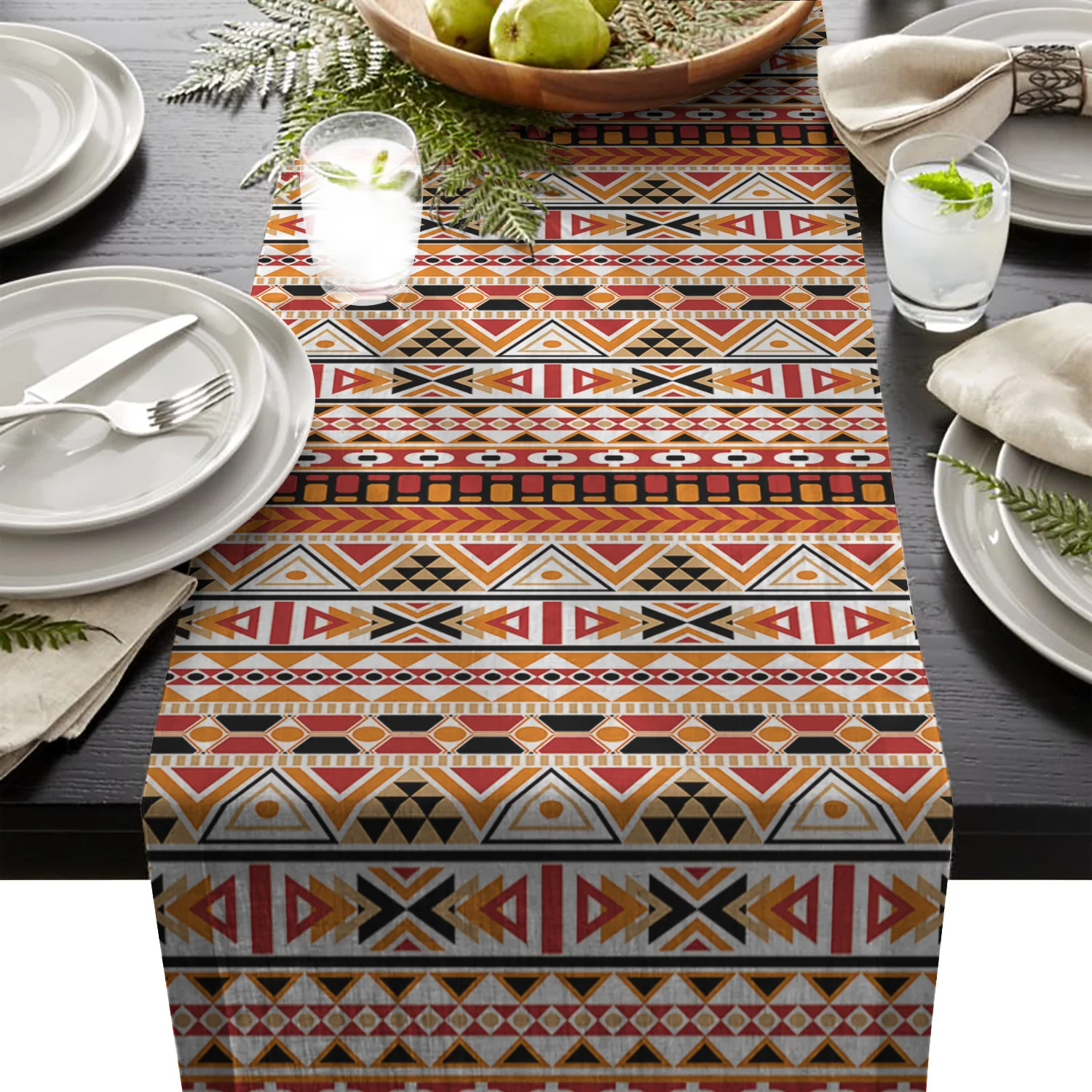 Современная настольная дорожка s для свадьбы кухни ацтеков традиционные узоры