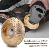 wood angle grinding wheel sanding carving rotary tool abrasive disc for angle grinder high carbon steel shaping 58inch bore