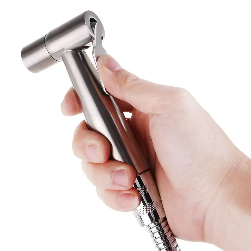 

Handheld Toilet Sprayer Shower Head Set Stainless Steel Bidet Hand Faucet Self Cleaning Kit For Personal Care And Cleaning