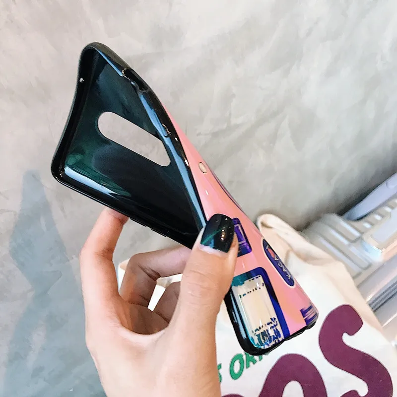Чехол для телефона samsung Galaxy S7 Edge S8 S9 Plus note9 подставка печать тиснение каракули