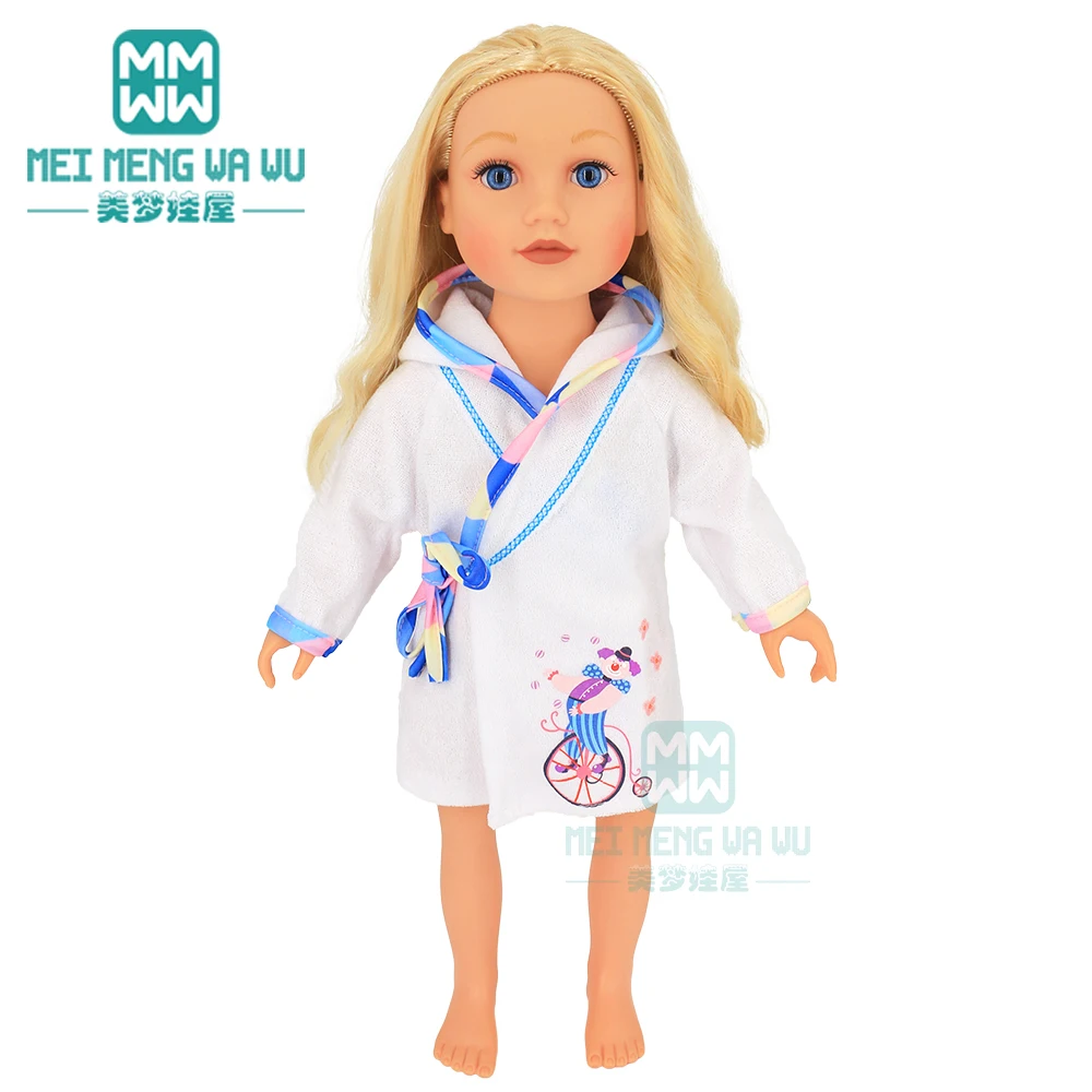 

Doll Clothes for 45cm American doll and new born doll accessories fashion pajamas set, vest suit