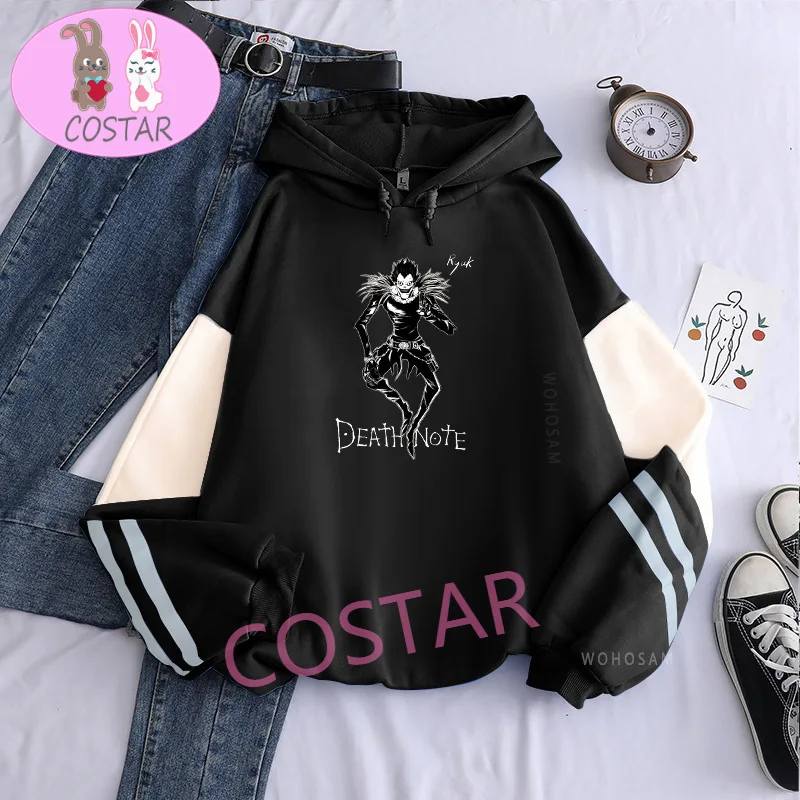 

COSTAR аниме DEATH NOTE Ryuk печатные модные толстовки, пуловер с капюшоном