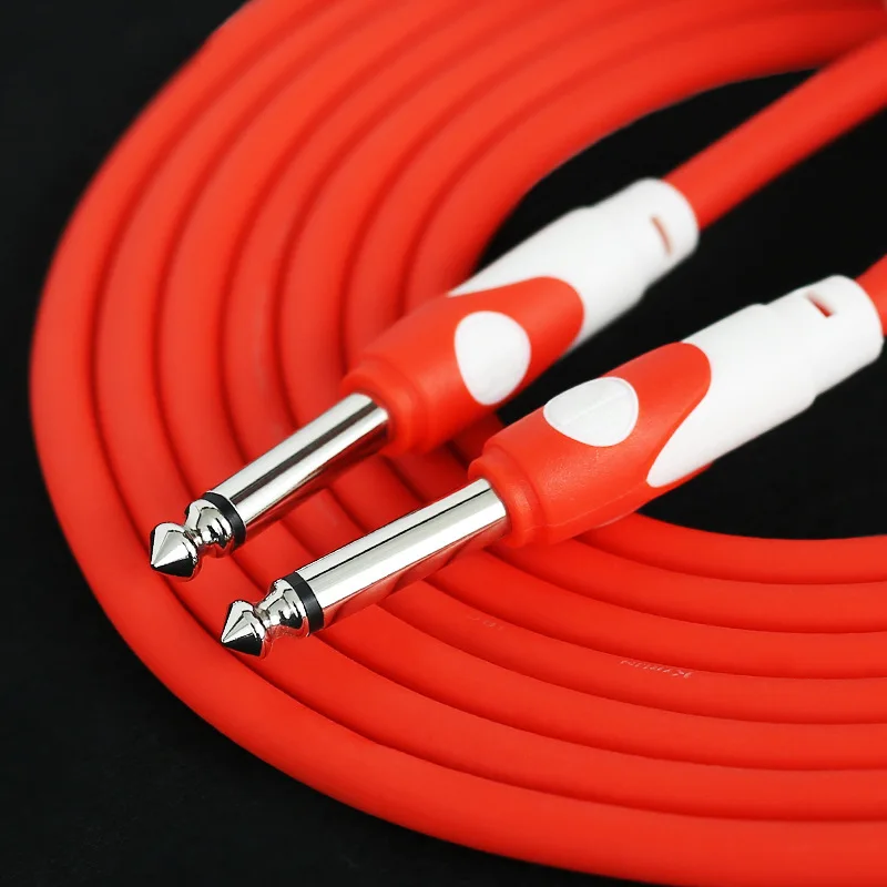 

Electric guitar cable LGI noise reduction cable Electric box guitar bass speaker 6.5 audio cable