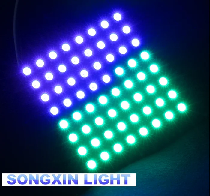 WS2812 светодиодный 5050 RGB 8x8 СВЕТОДИОДНЫЙ матричный модуль для Arduino Фирменная