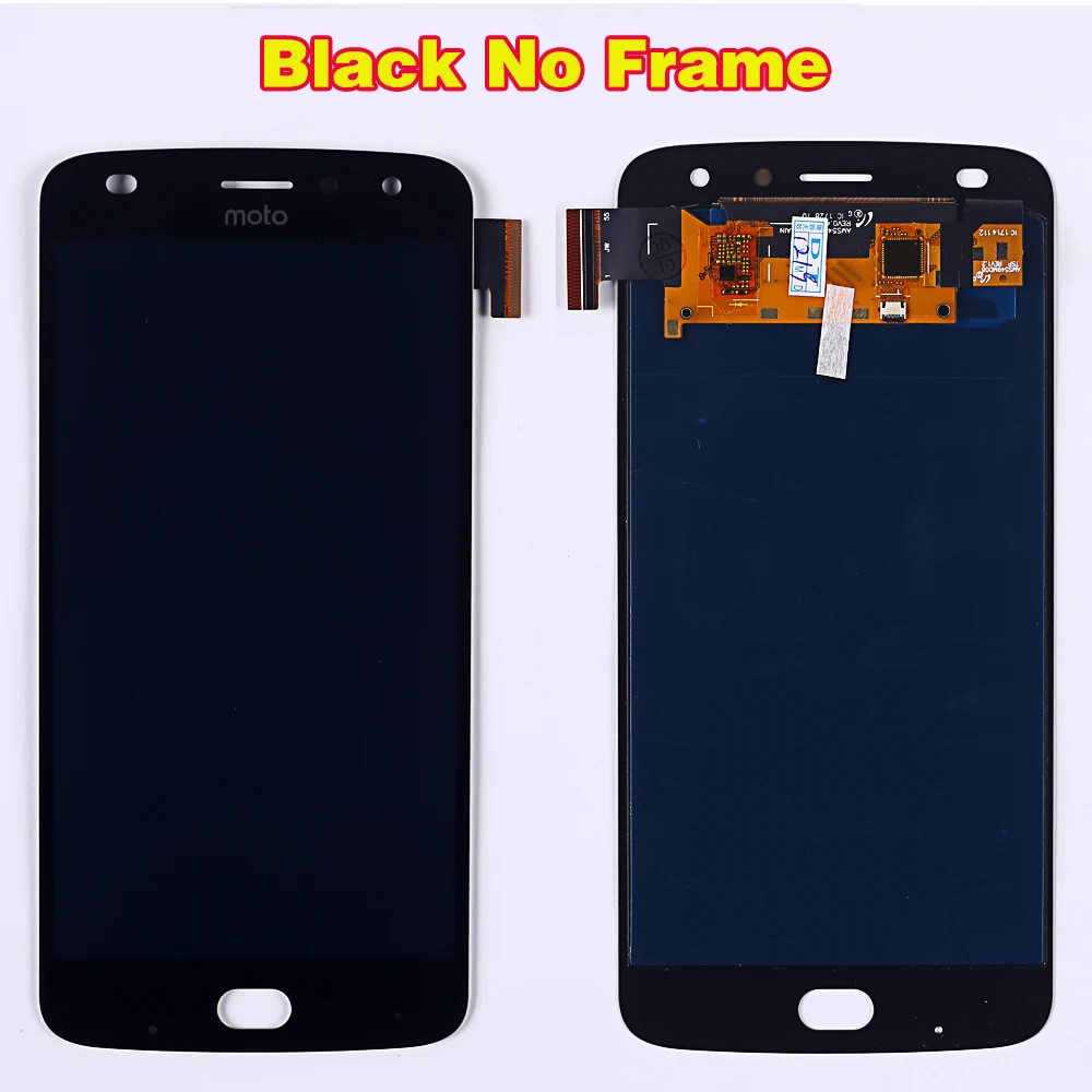 Motorola AMOLED ЖК-дисплей для Motorola Moto Z2 Play 5,5 дюймов 1920*1080 кодирующий преобразователь сенсорного экрана в сборе закалённое стекло