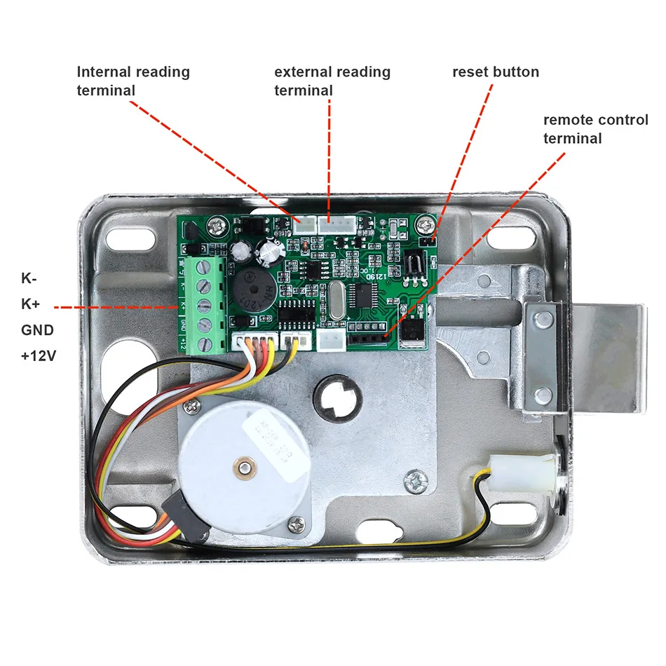 Электронный дверной замок Homefong дистанционное управление 4 режима 12 В постоянного