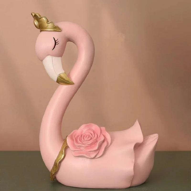 

New The For Nordic Couple Flamingos Furnishings For Creative Home Decoration Living Room Bedroom Table Decoration