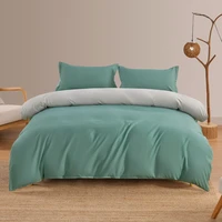 american style spring autumn bedding set light green gray king queen full single bed sheet duvet cover pillowcase bed cover set