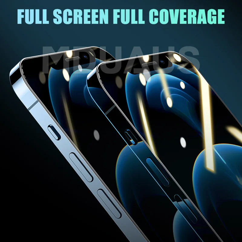 

11D Protective Glass For iPhone 6 6S 7 8 Plus 5 5S SE Screen Protector on iPhone X XR XS 11 12 Pro Max Tempered Glass Film Case