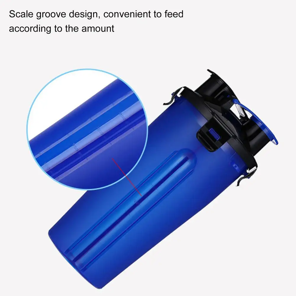 Портативная складная бутылка для воды домашних животных 2 в 1 контейнер еды со