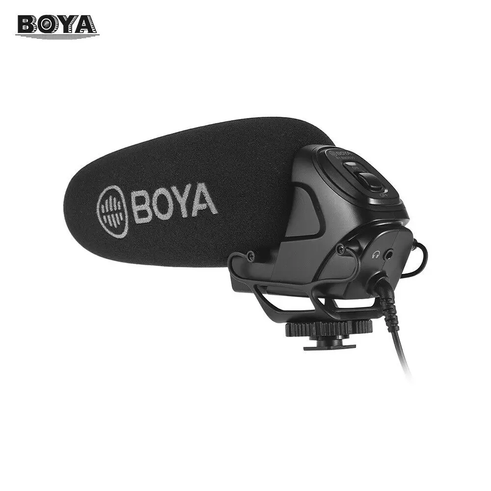 Конденсаторный Supercardioid Boya микрофон для цифровой зеркальной камеры BM3031 BM3032 BM3011 с
