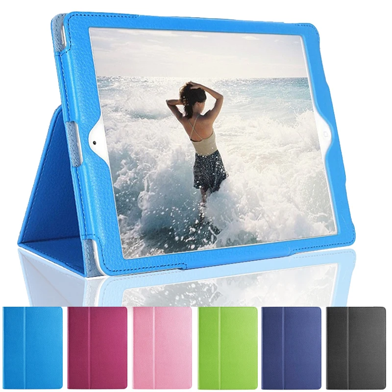 

Чехол для ipad 9,7 2017 2018 крышка с Смарт Холдер с подставкой для ipad Air / Air 2 Магнитная открываются закрываются Wake Up сна флип-чехол