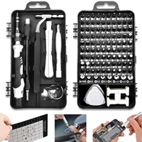 115 in 1 multi purpose screwdriver set phone repair tools kit for mobile smartphone tablet laptop glasses watch electronic