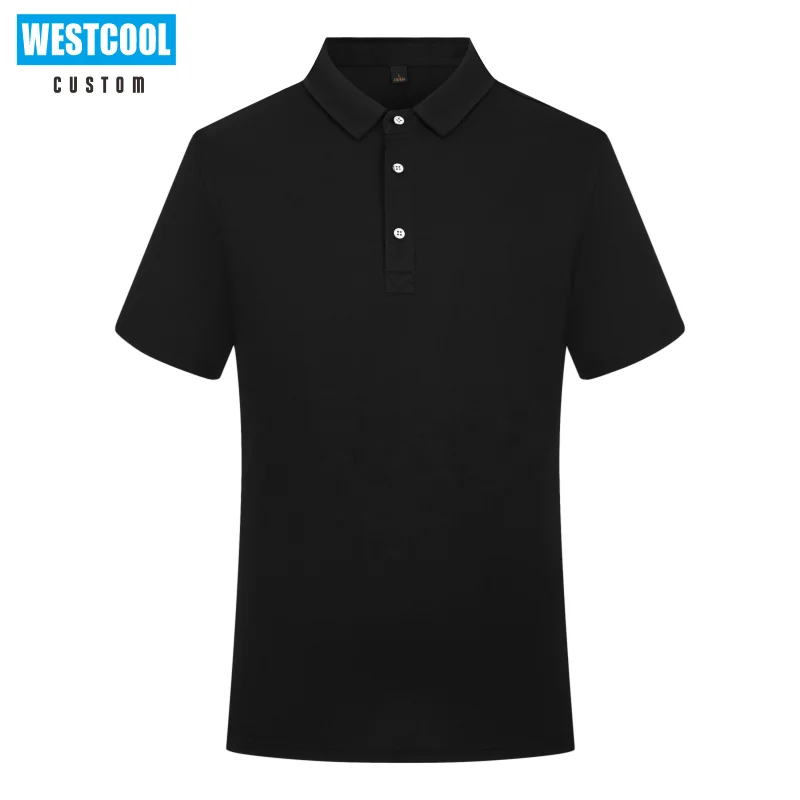 8 Pure Color Polo Shirt Custom Logo Embroidery Printing Design Company Brand Summer Men And Women Tops WESTCOOL 2021 | Мужская одежда