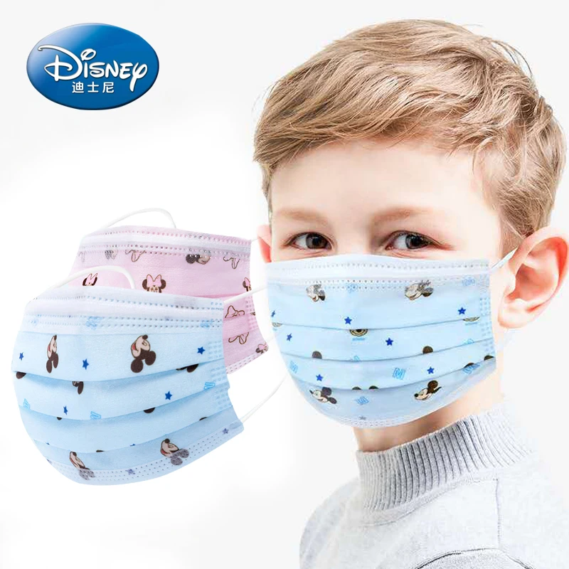 Детские маски для лица Disney аксессуары косплея защита Микки и Минни из аниме