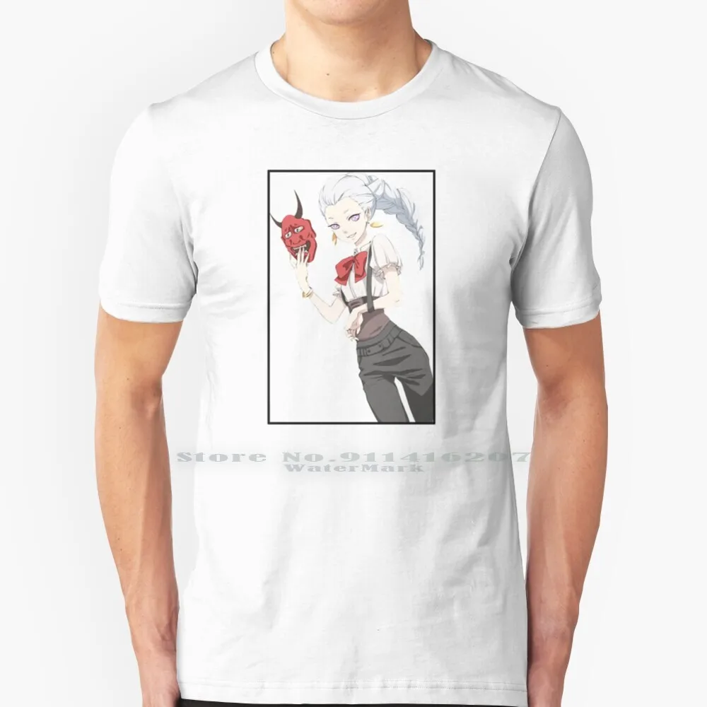 Demon - Death Parade T Shirt 100% Pure Cotton Anime Death Parade Decim Death Manga Parade Nona Chiyuki Quindecim Ginti Black Gam