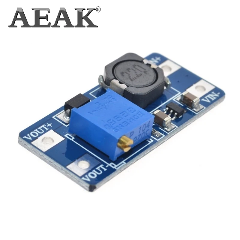 1 шт. Модуль повышения мощности MT3608 2A Max от 3 до 5 В В/9 В/12 В/24 В|power module|dc-dc step upstep up |