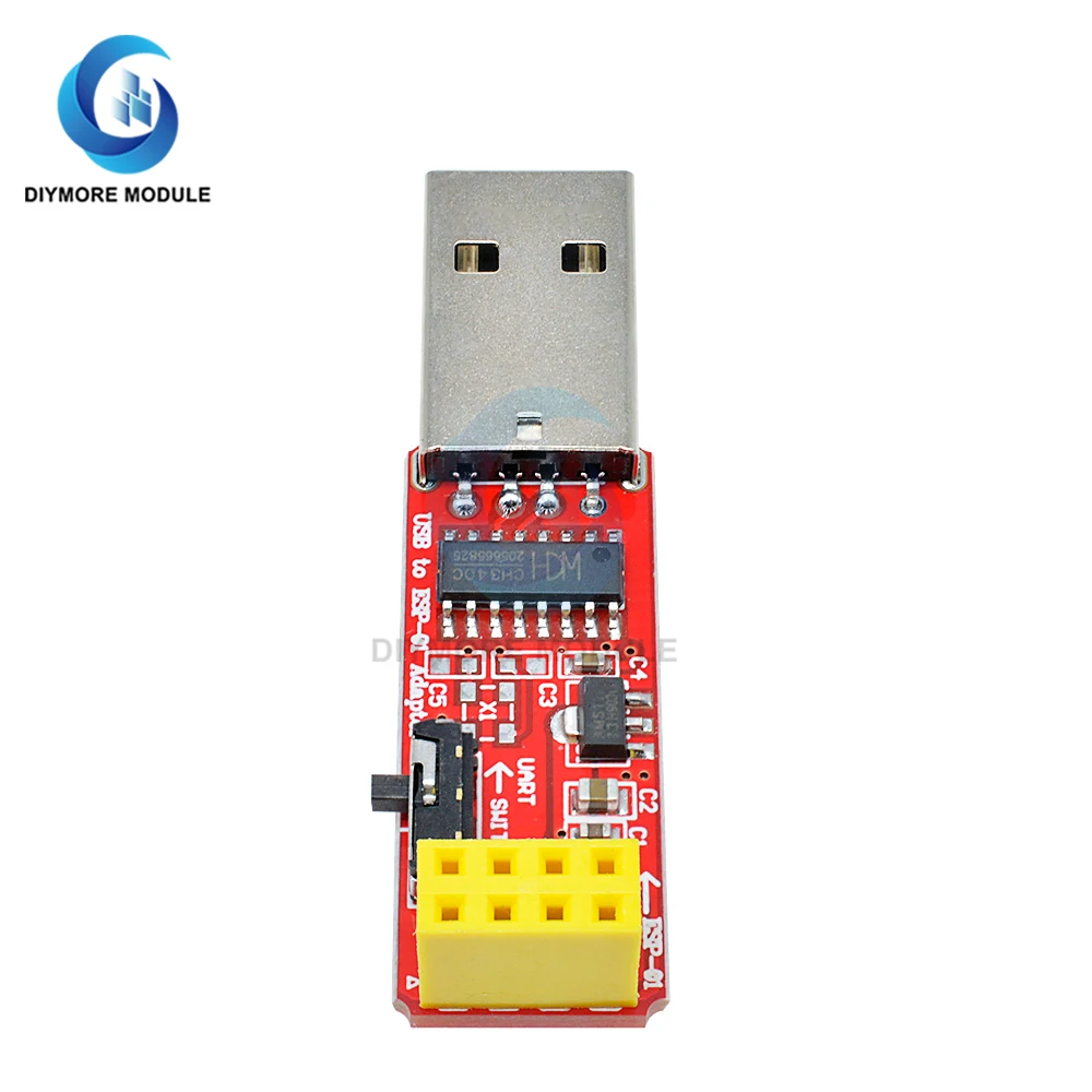 4 5-5 5 В CH340 USB к адаптеру ESP8266 ESP-01 ESP-01S Wi-Fi конвертер программатор модуль для Arduino