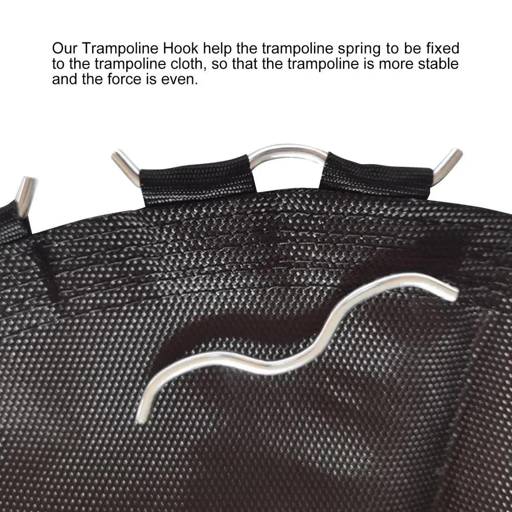 10pcs Trampoline Hook Wire Iron W Replacement Kit |