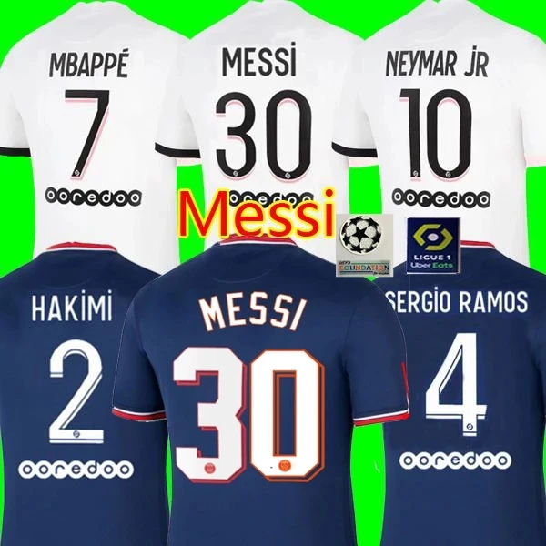 

Hot Sale Messis 21 22 PSG football jersey Champious Best Quality 21 22 adult Soccer shirts Shorts Fast delivery Maillot football