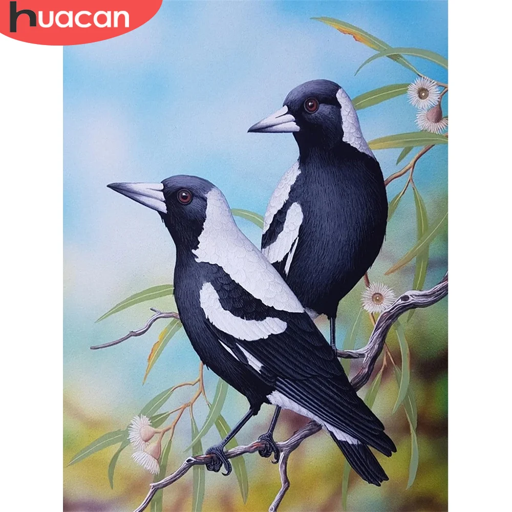 

HUACAN Paint By Number Animal Kits Drawing On Canvas DIY Pictures By Number Bird HandPainted Gift Home Decoration 60x75cm