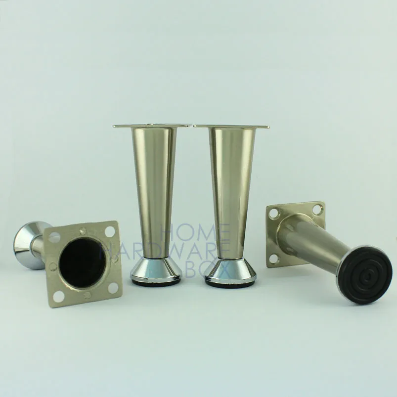 Металлические ножки для стола подставка мебели из нержавеющей стали 4 дюйма 100 мм