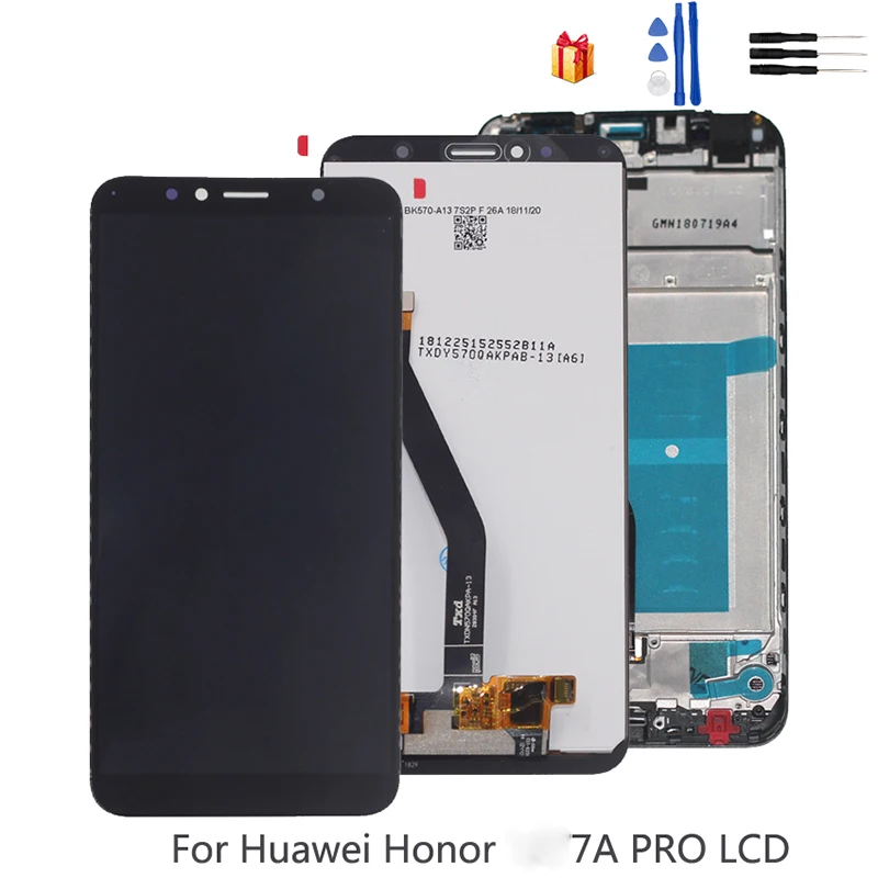 ЖК-экран для huawei Honor 7A pro, сенсорный экран, дигитайзер, ЖК-дисплей, запчасти для телефонов Honor 7A Pro, AUM-L29, Aum-L41, ЖК-дисплей