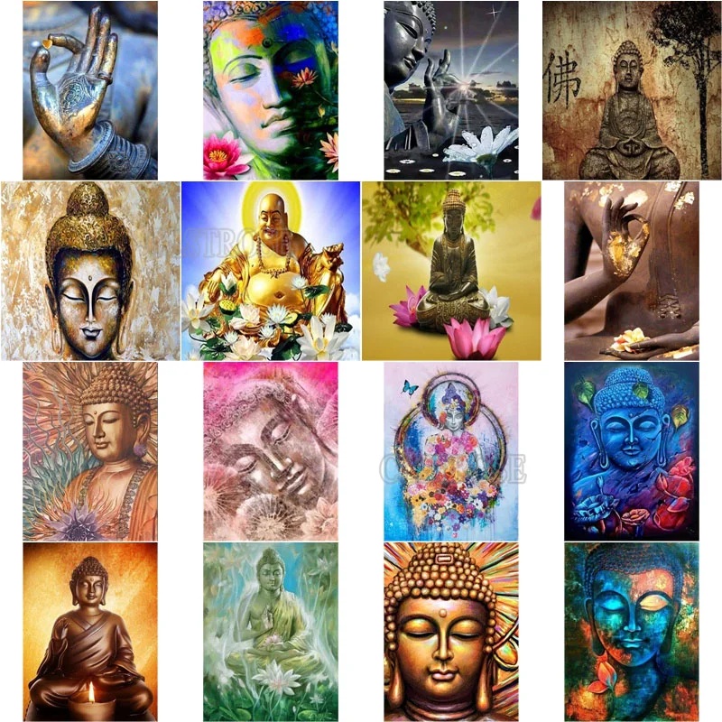 

Religion Living Room Wall Decoration Cross - Embroidered Diamond Painting Buddha Deities To Ward Off Evil Spirits Classical Art