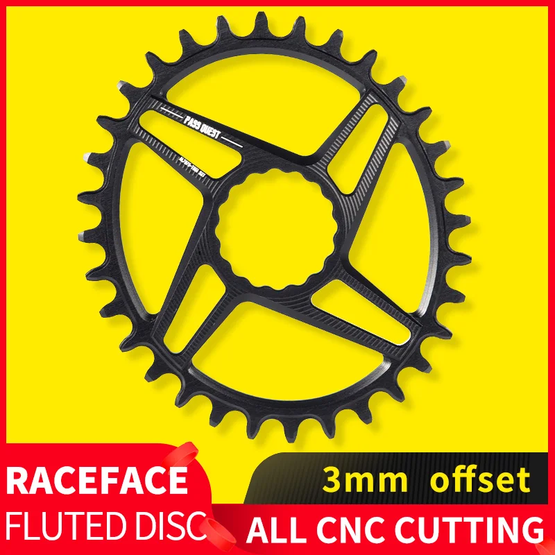 PASS QUEST RACEFACE рукоятки специальный положительный и отрицательный зуб ширина узкий