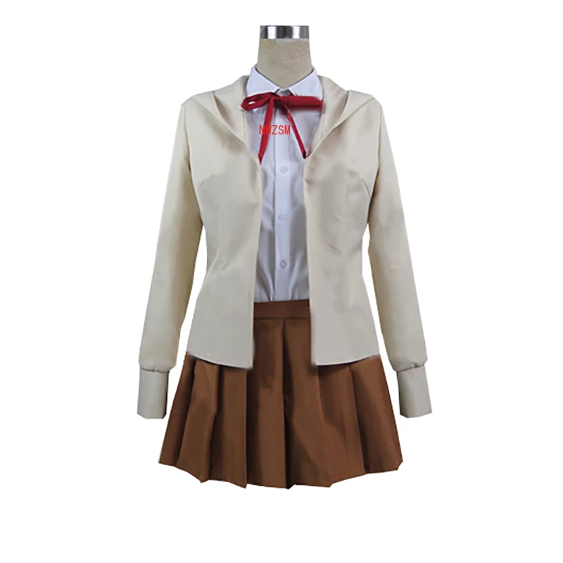 Danganronpa 3 The End of Hope's Peak High School Despair Arc Chiaki Nanami Uniform Short юбка костюм для косплея