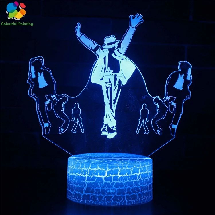 Пульт дистанционного управления Музыка Фортепиано Джексон Подарок 3D свет