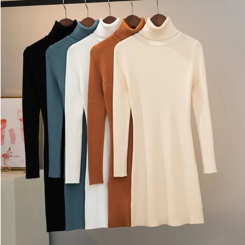 Рождественское облегающее платье, Женская осенне-зимняя одежда 2021, вязаные платья-свитеры, женское элегантное модное платье, женское черно...