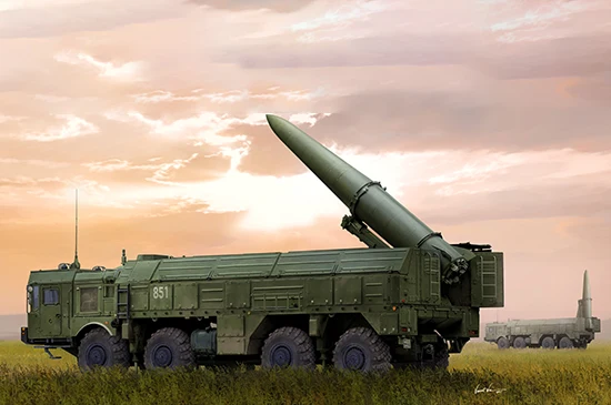 Trumpeter 01051 1/35 русский 9P78-1 тел для 9K720 Iskander-M системы SS-26 камень