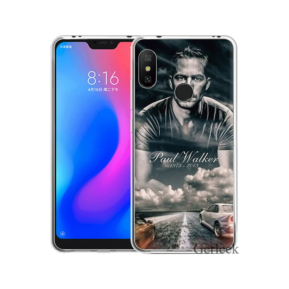 Чехол Desxz Paul Walker для Xiaomi Redmi Note 6 7 3 Pro 4 4X5 5A |