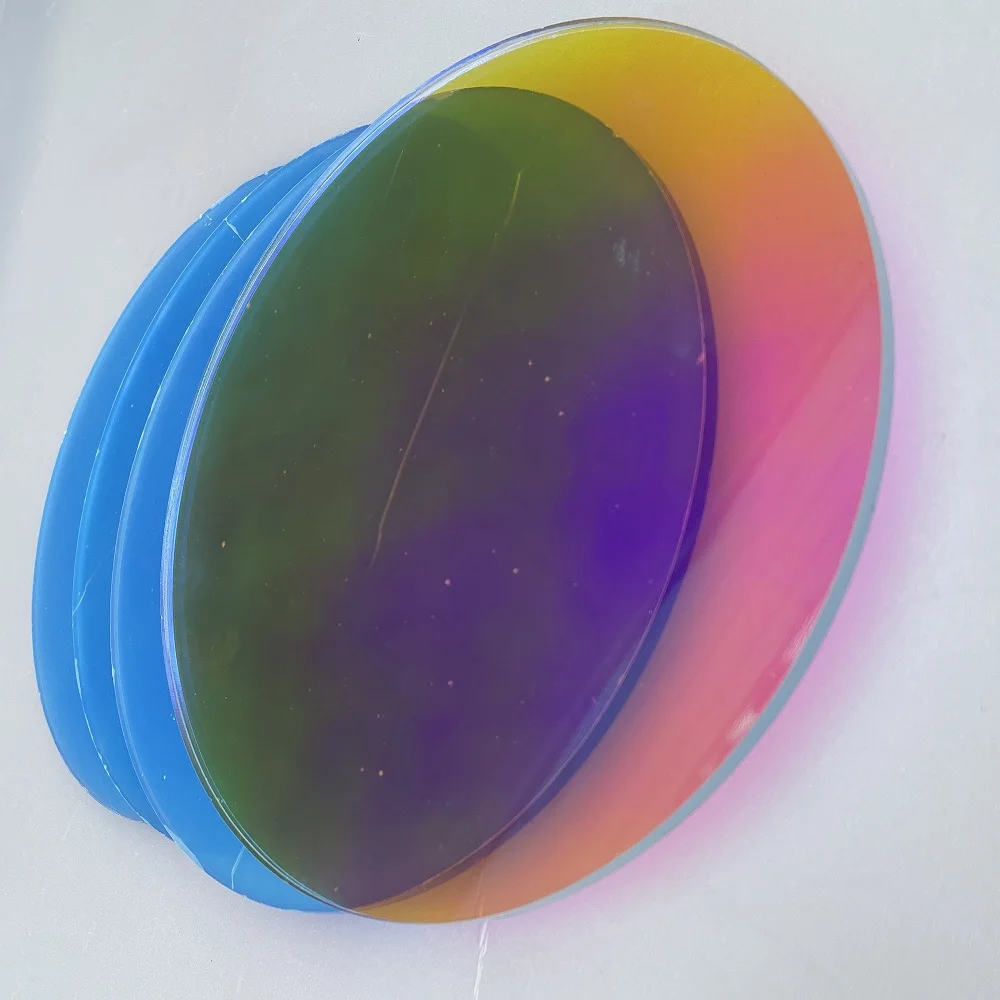Laser Plexiglass Rainbow Board Acrylic (PMMA) Iridescent/Radiant Sheet Round Organic Oргстекло For Wedding/Advertising/Decorate | Дом и