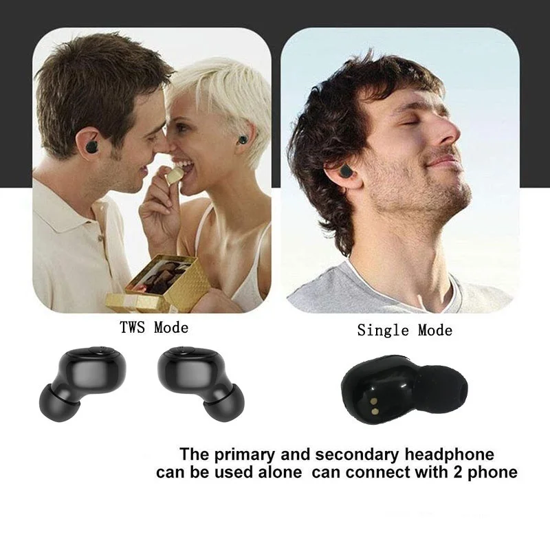 Yueetc G6S наушники-вкладыши TWS с Блютуз наушники беспроводные bluetooth наушники, наушники, свободные руки, беспроводные наушники для смартфона