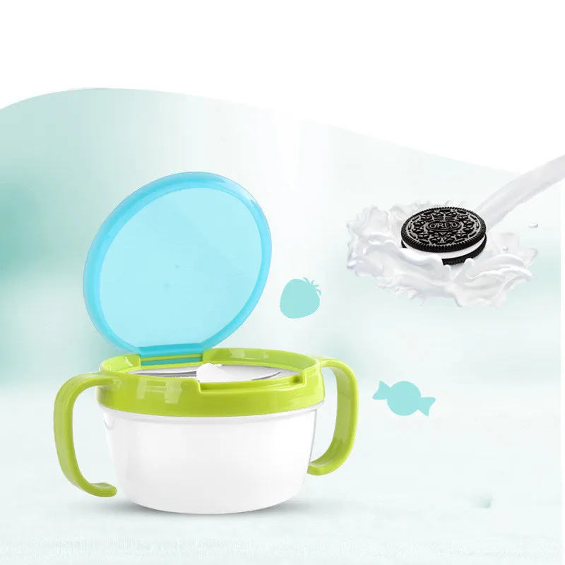 Детская семейная детская тарелка для хранения еды кормления вращающаяся на 360