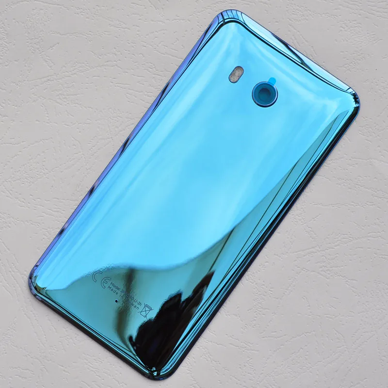 

for HTC U11 U11 Battery Cover Back Glass Rear Door Housing Case + Camera Lens