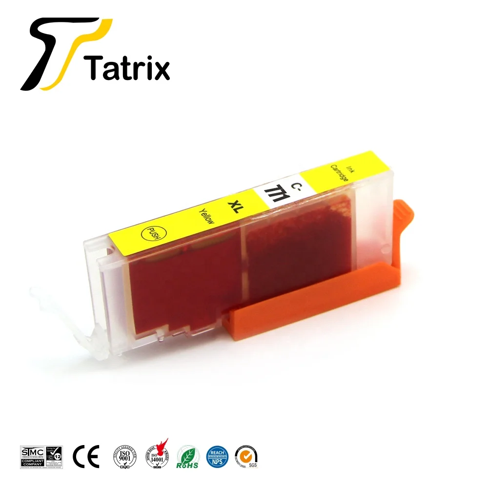 Чернильный картридж Tatrix для Canon PGI770 770 771 стандарта принтера PIXMA MG7770|Чернильные