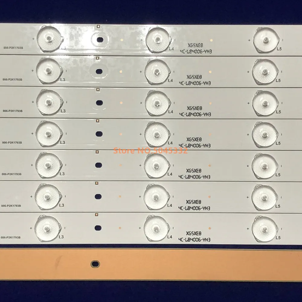 Новая светодиодная лента для подсветки TCL 40f2370 Toshiba Dl4061 40F2370-6EA E312177 006-P2K1793B NF5XE9