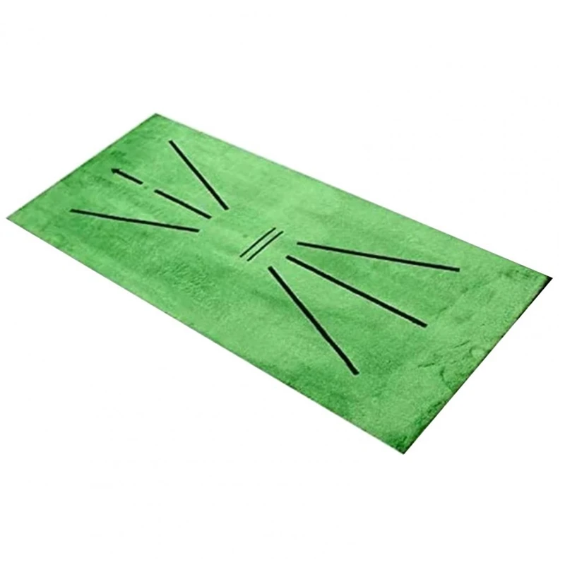 

New Sale Golf Swing Mat Detection Batting Mini Golf Practice Training Aid Cushion Home Office Outdoor Mat Pad