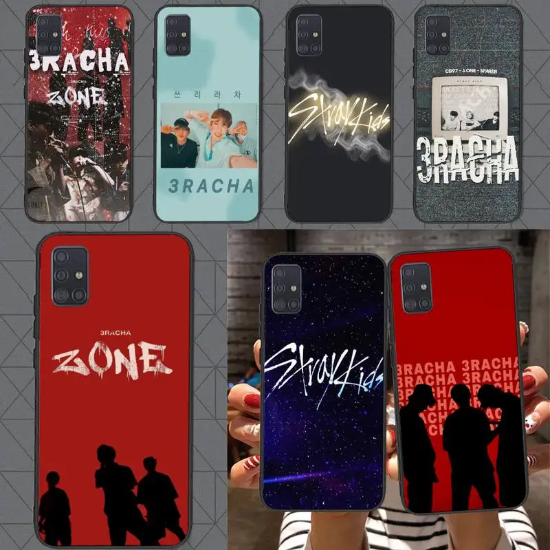 

Stray Kids 3RACHA Phone Case For Samsung A02 A20 A30 A31 A32 A40 A50 A51 A52 A70 A71 A72 A80 A91 TPU cover