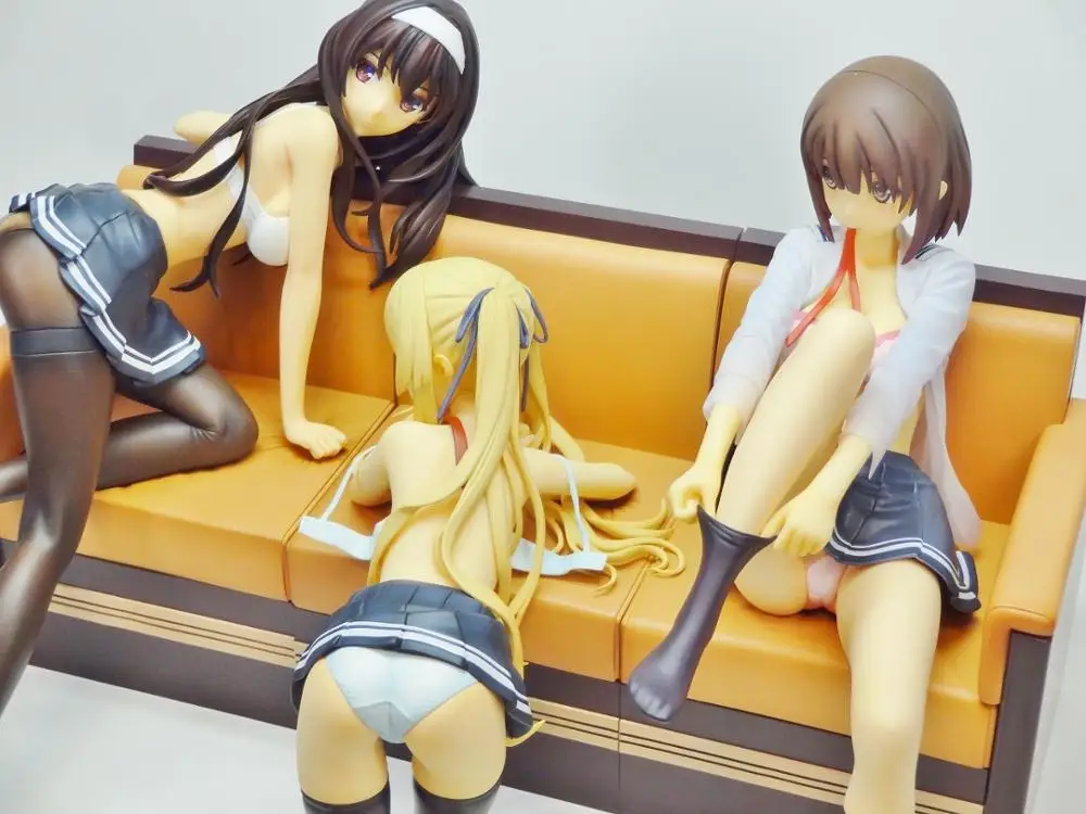 Misaki Kurehito Alphamax Kato Megumi Kasumigaoka utaha Spencer Eriri сексуальная фигурка девушки аниме ПВХ