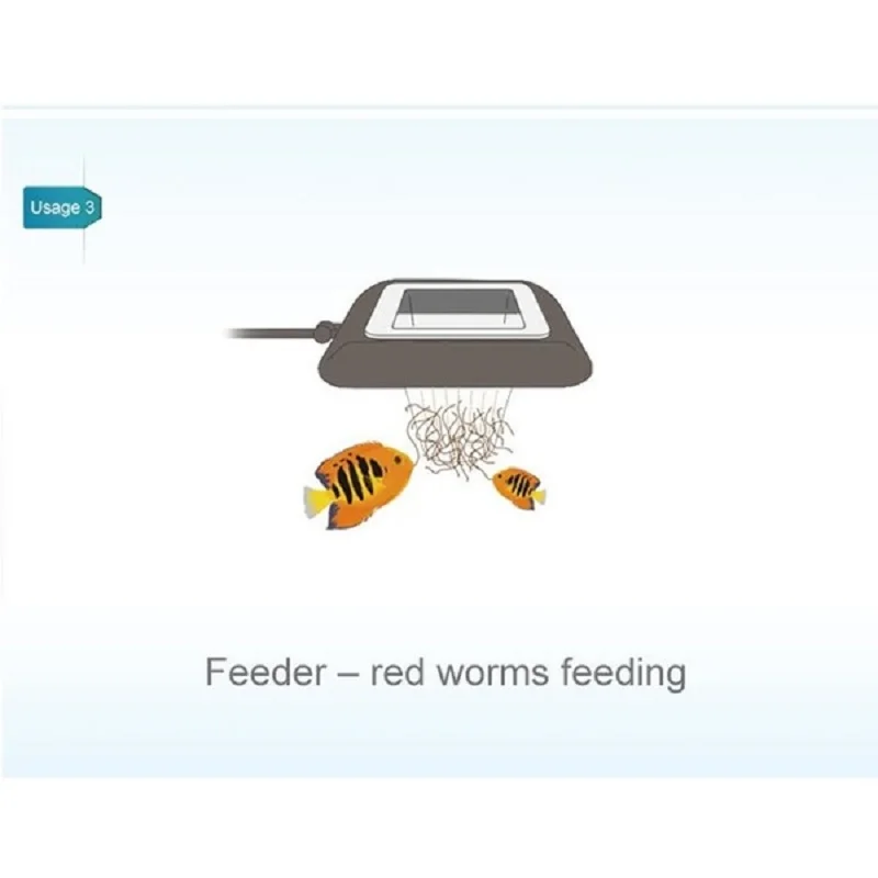Портативное кольцо для кормления аквариума устройство подачи рыбы плавающее