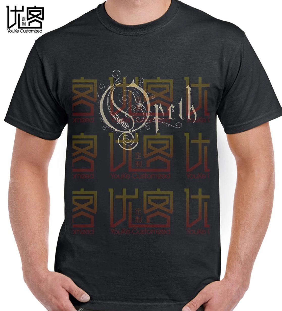 

Opeth Wall Pale Communion Black T Shirt Mens