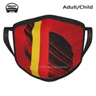 Бельгийская домашняя маска Devils для рта, мягкие теплые маски для лица, бельгийские