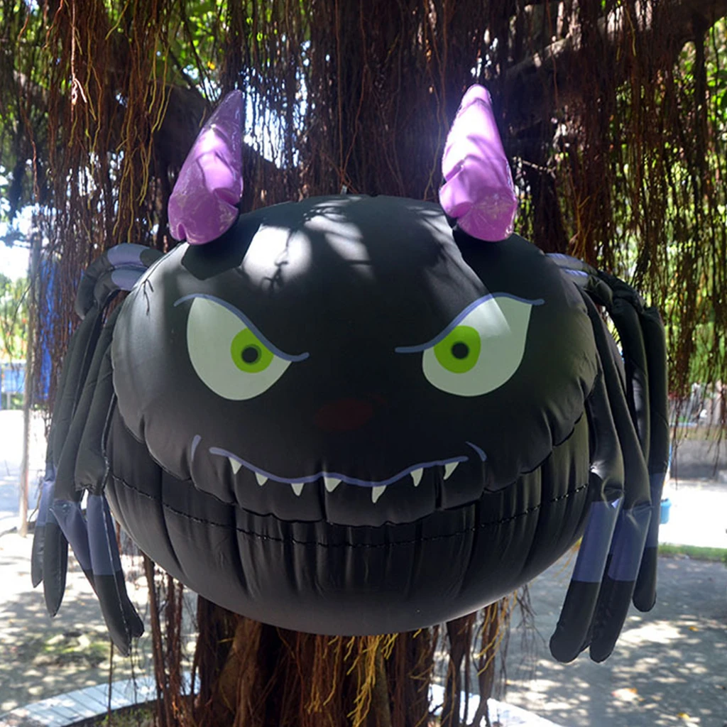 ПВХ надувные анимационные шар Хэллоуин привидение паук толстый открытый двор