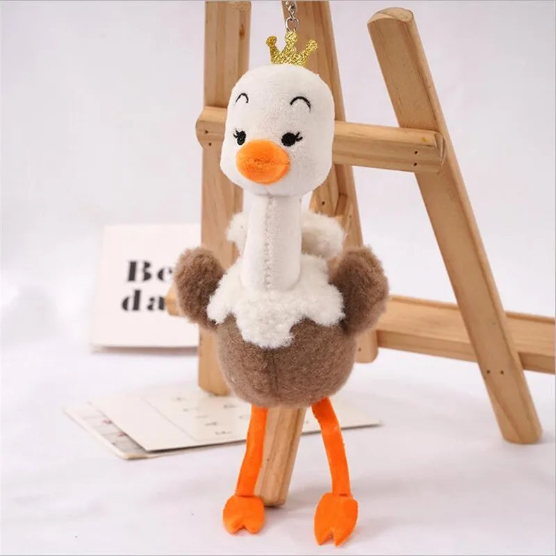 1 шт. маленькая плюшевая игрушка страуса мультяшный стиль милый уродливый