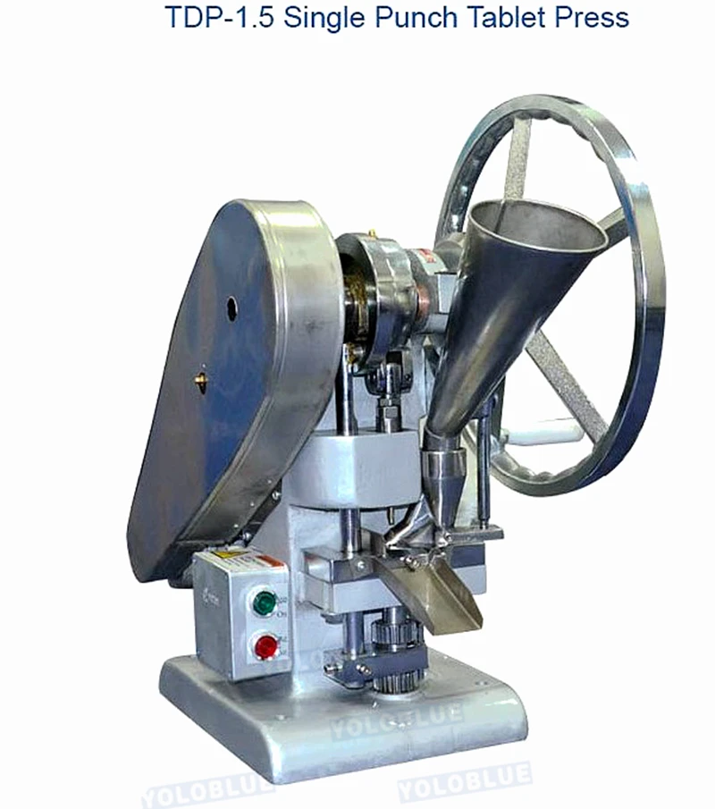 Один Пробивной таблеточный пресс машина TDP-1.5 таблеток производитель |